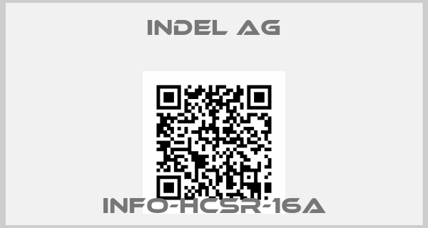 INDEL AG-INFO-HCSr-16A