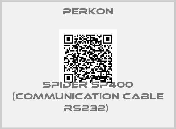 Perkon-SPIDER SP400 (COMMUNICATION CABLE RS232) 
