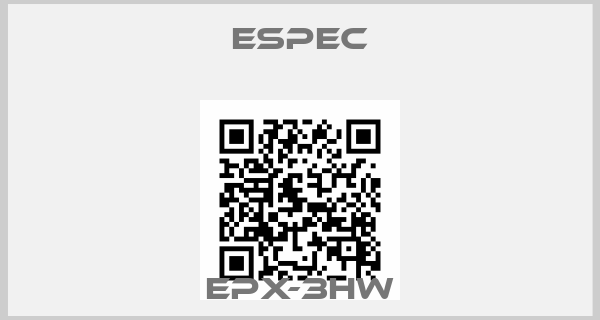 Espec-EPX-3HW