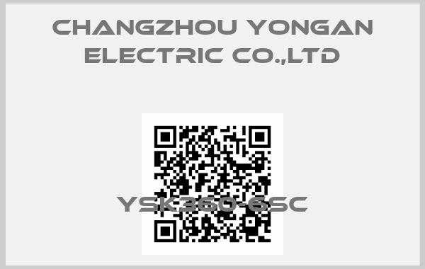 Changzhou Yongan Electric CO.,LTD-YSK360-6SC