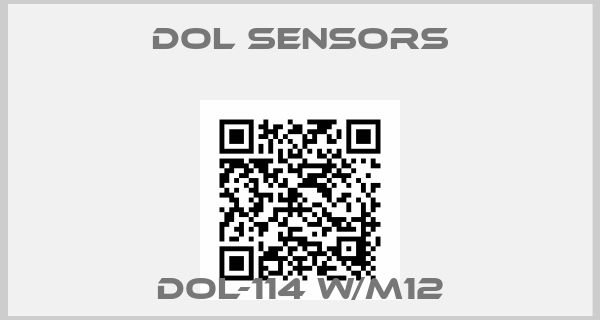 dol sensors- DOL-114 w/M12