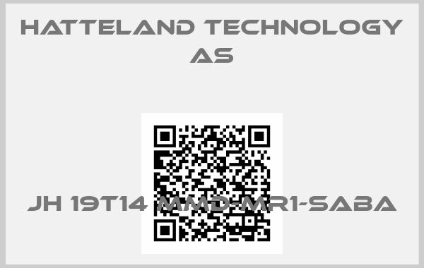 Hatteland Technology AS-JH 19T14 MMD-MR1-SABA