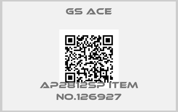 GS ACE-AP2812SP Item no.126927