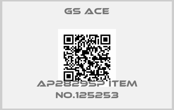 GS ACE-AP2829SP Item no.125253