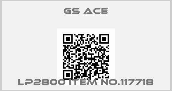 GS ACE-LP2800 Item no.117718