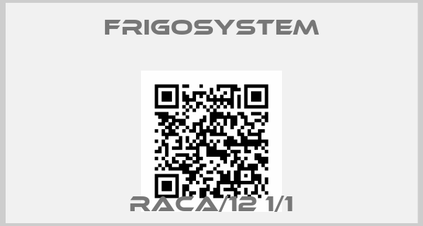 Frigosystem-RACA/12 1/1