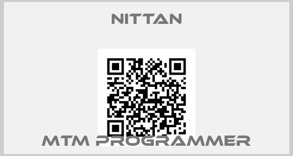 NITTAN-MTM PROGRAMMER
