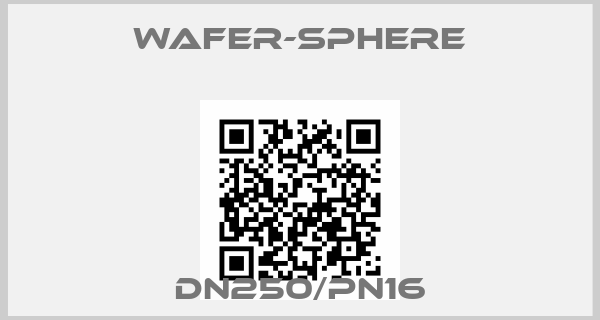 Wafer-Sphere-DN250/PN16