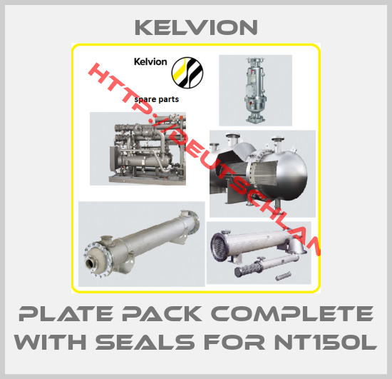 Kelvion-Plate pack complete with seals for NT150L
