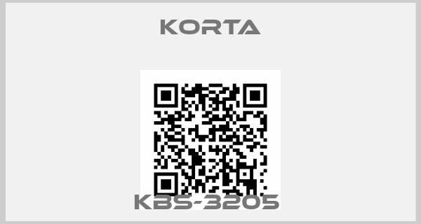 KORTA-KBS-3205 