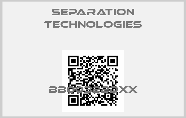 Separation Technologies-BB00322DXX