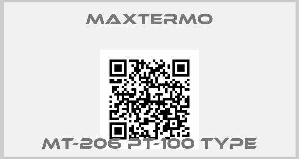 MAXTERMO-MT-206 PT-100 type