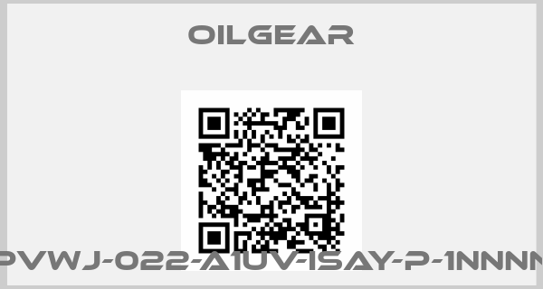 Oilgear-PVWJ-022-A1UV-ISAY-P-1NNNN