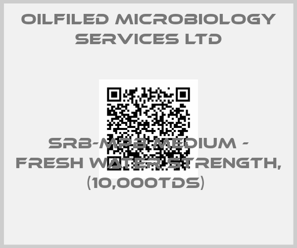 Oilfiled Microbiology Services LTD-SRB-MPB MEDIUM - FRESH WATER STRENGTH, (10,000TDS) 
