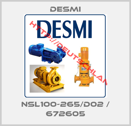 DESMI-NSL100-265/D02 / 672605