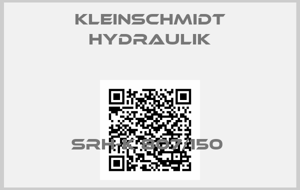 Kleinschmidt Hydraulik-SRH-K 807/150 