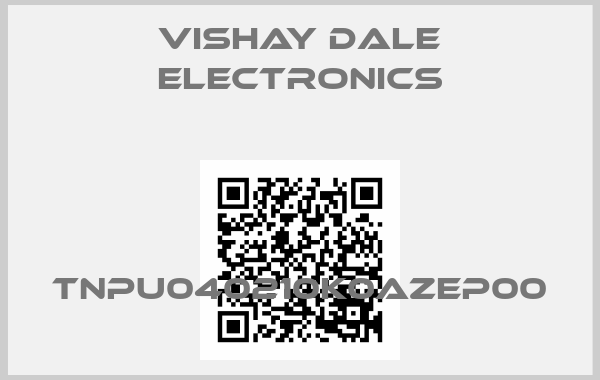 Vishay Dale Electronics-TNPU040210K0AZEP00