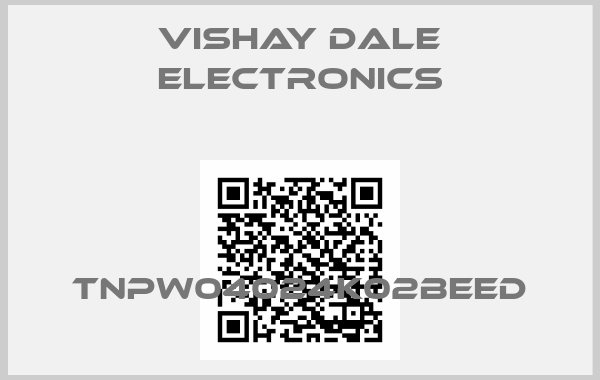 Vishay Dale Electronics-TNPW04024K02BEED