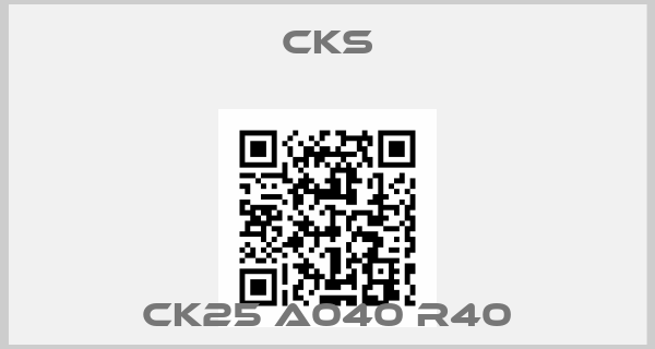 Cks-CK25 A040 R40