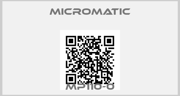 MICROMATIC-MP110-0