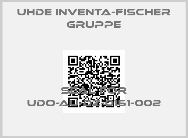 Uhde Inventa-Fischer Gruppe-seal for UDO-AU-DZ-0151-002
