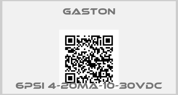 Gaston-6PSI 4-20MA-10-30VDC