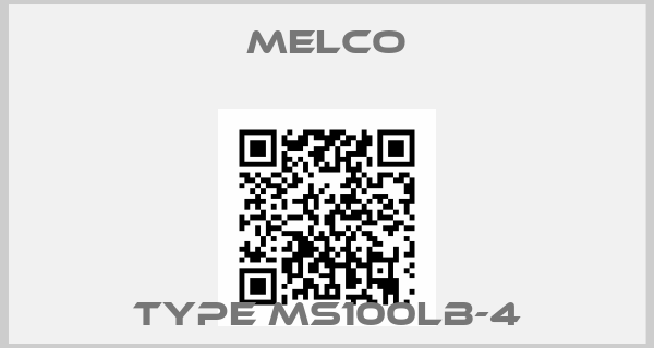 MELCO-TYPE MS100LB-4