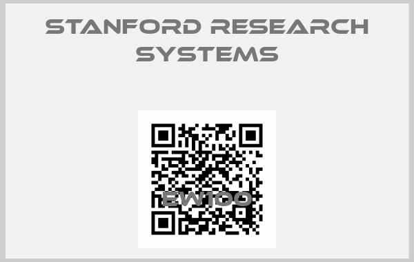 stanford research systems-EW100