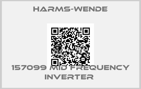 Harms-Wende-157099 MID FREQUENCY INVERTER 