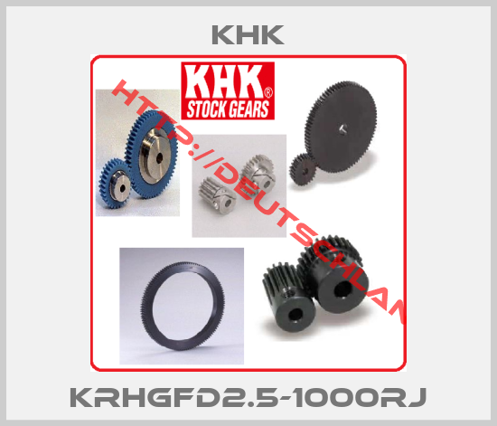 KHK-KRHGFD2.5-1000RJ