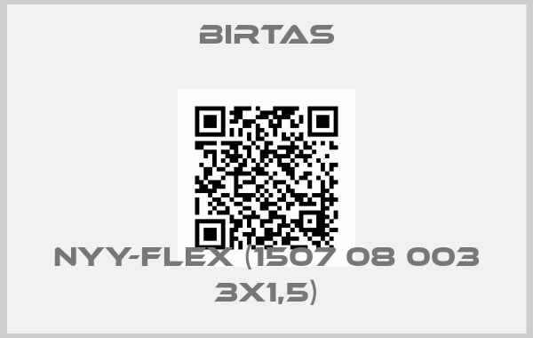 BIRTAS-NYY-FLEX (1507 08 003 3X1,5)
