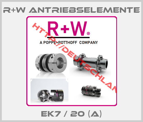 R+W Antriebselemente-EK7 / 20 (A)