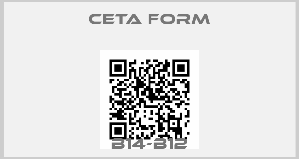 CETA FORM-B14-B12
