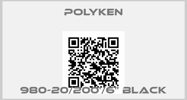 POLYKEN-980-20/200'/6" Black