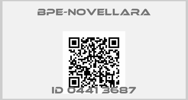 BPE-NOVELLARA-ID 0441 3687