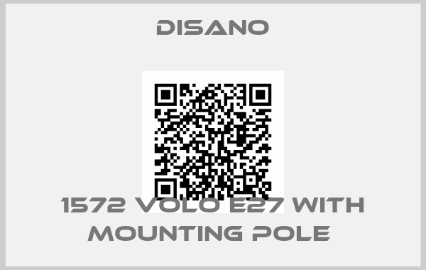 Disano-1572 VOLO E27 with MOUNTING POLE 