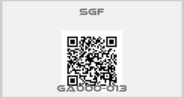 SGF-GA000-013