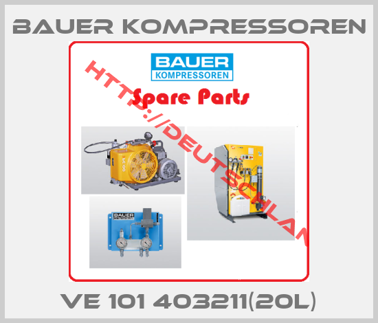 Bauer Kompressoren-VE 101 403211(20l)