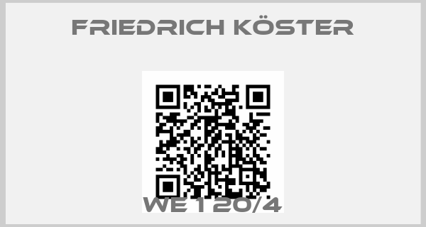 Friedrich Köster-WE 1 20/4