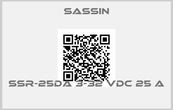 Sassin-SSR-25DA 3-32 VDC 25 A 