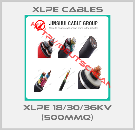 XLPE Cables-XLPE 18/30/36kV (500mmq)