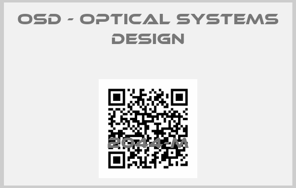 OSD - OPTICAL SYSTEMS DESIGN-2044-M