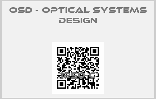 OSD - OPTICAL SYSTEMS DESIGN-1250-C