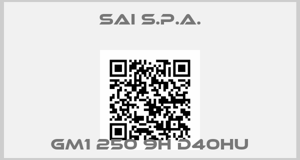 SAI s.p.a.-GM1 250 9H D40HU