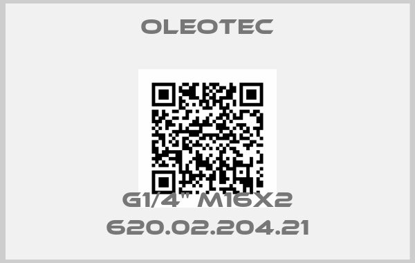 Oleotec-G1/4" M16X2 620.02.204.21