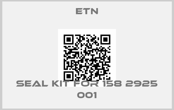 ETN-seal kit for 158 2925 001