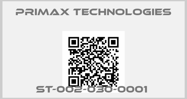 Primax Technologies-ST-002-030-0001 