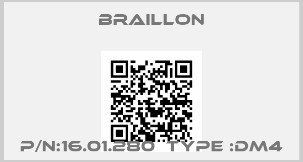 Braillon-P/N:16.01.280  Type :DM4