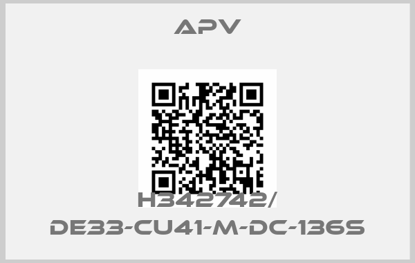 APV-H342742/ DE33-CU41-M-DC-136S