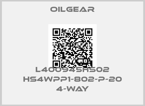 Oilgear-L400945HS02 HS4WPP1-802-P-20 4-WAY
